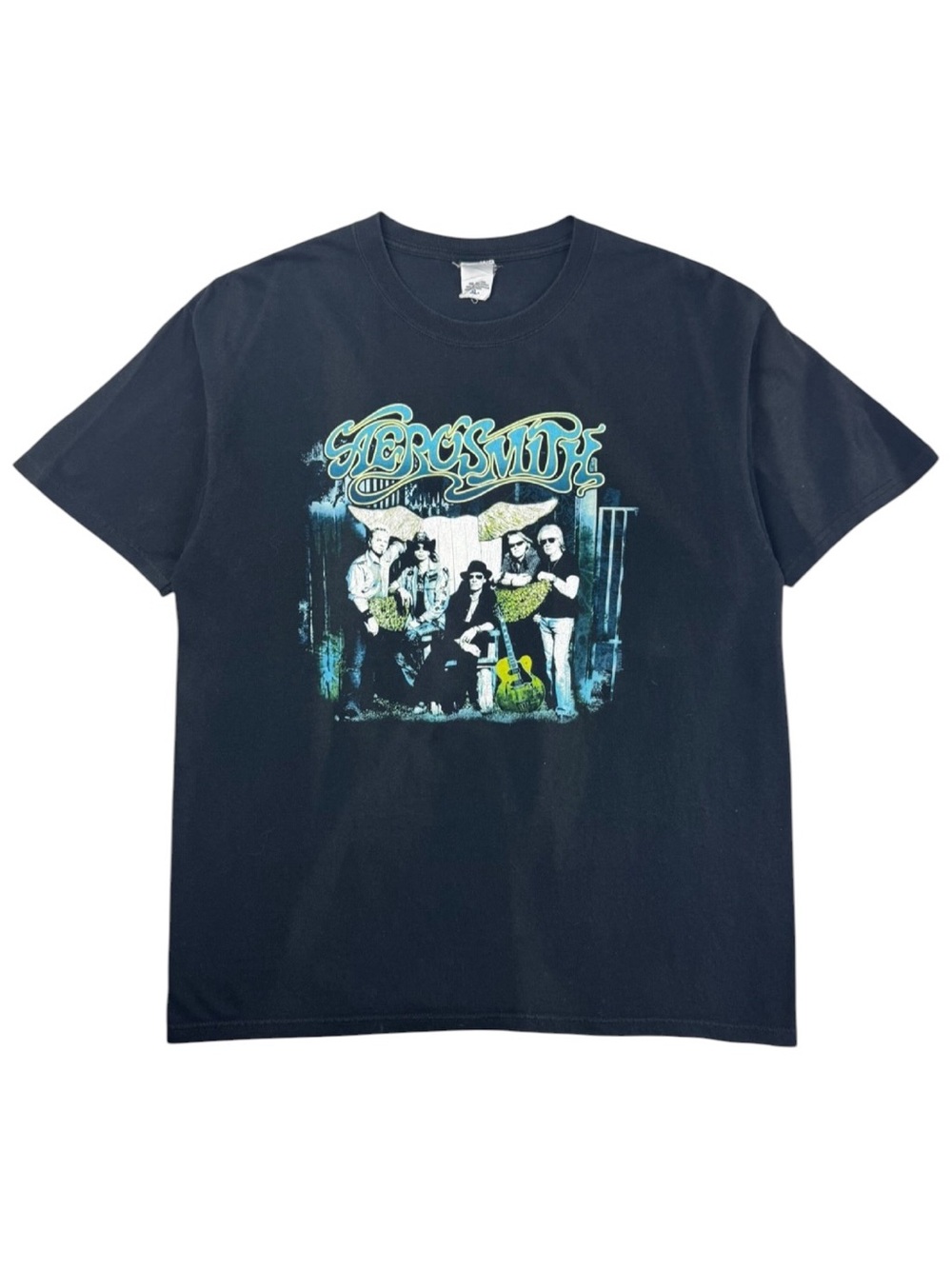 Vintage 2006 Aerosmith Tour Rock Band T-Shirt Sunfaded
